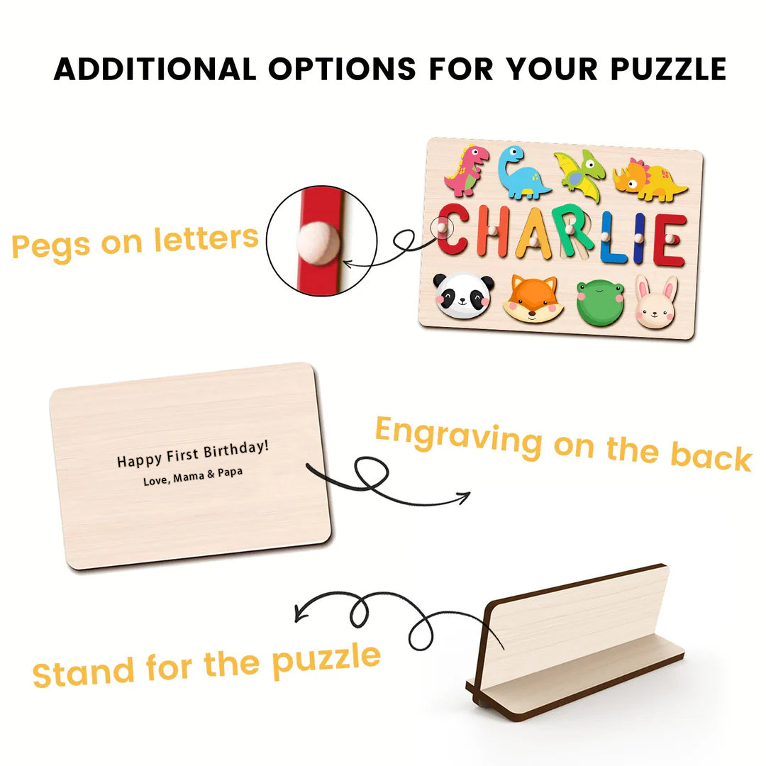 kidenbaby Name Puzzle - Additional options For Your Puzzles