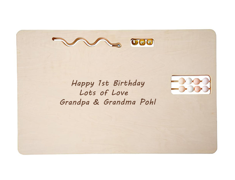 Engraving on the back