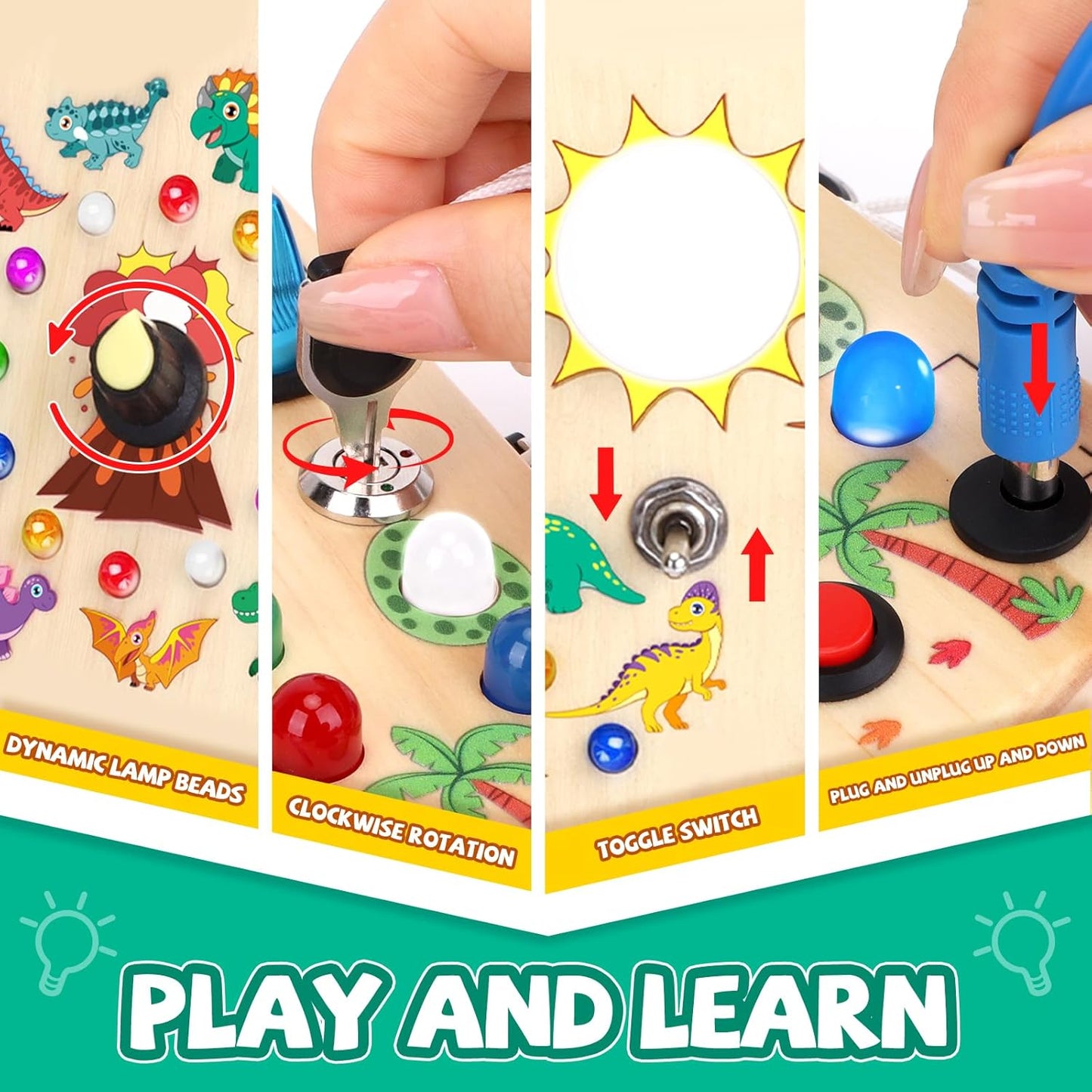 Kids Electrical Circuit Learning Board