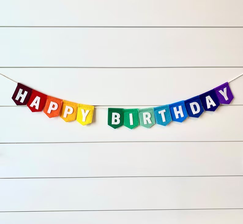 Personalized Baby Name Banner