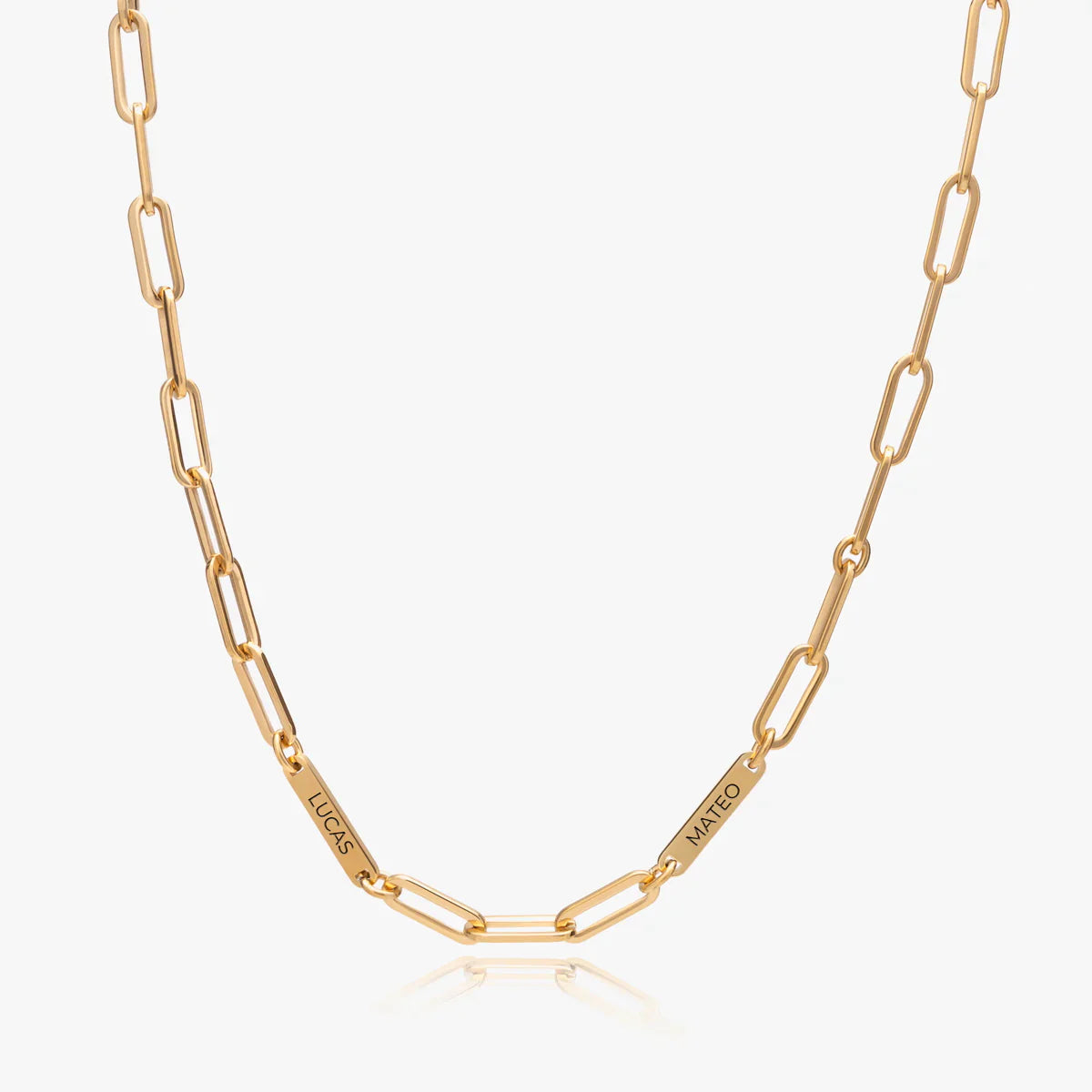 Personalized Name Paperclip Bracelet