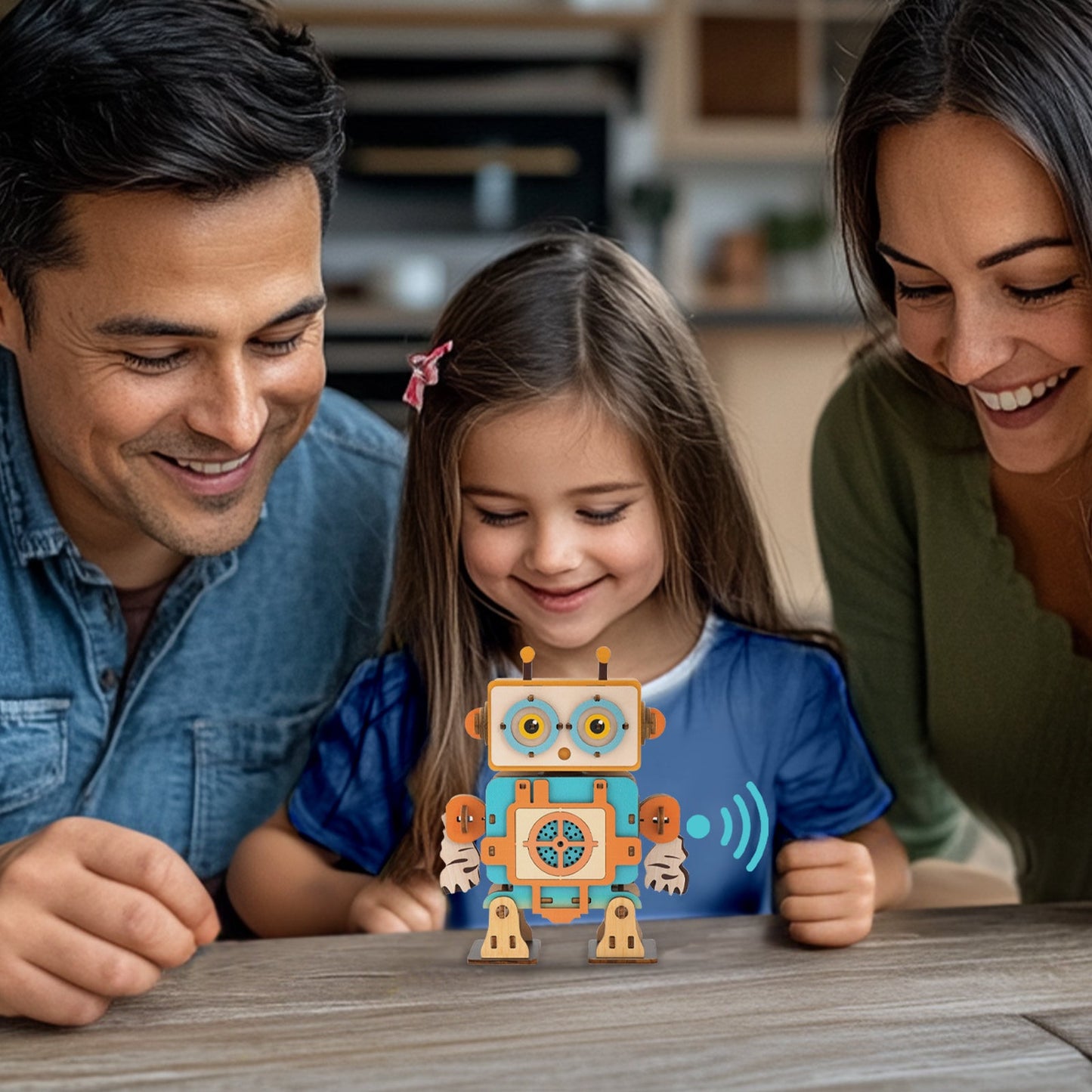 Grunt Robot – 3D DIY Wooden Puzzle Recorder