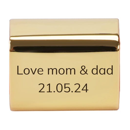 Engraving on the back