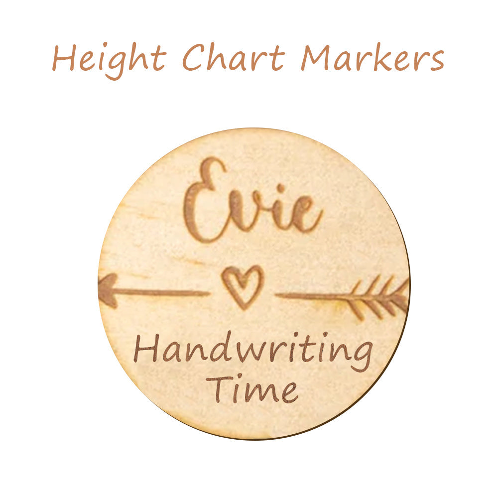 Personalized Wooden Kids Growth Chart - Dinosaur