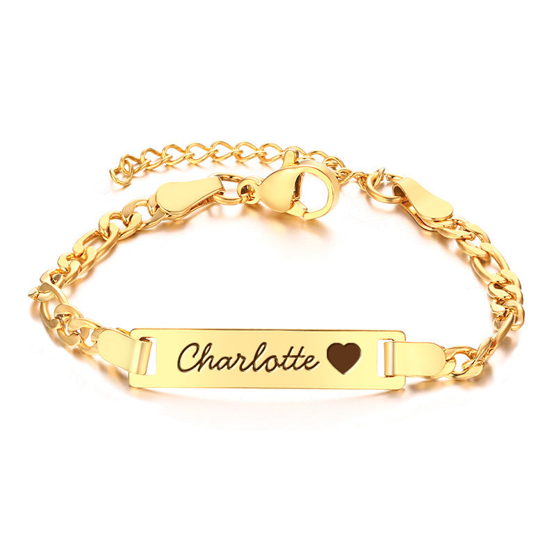 baby name bracelet