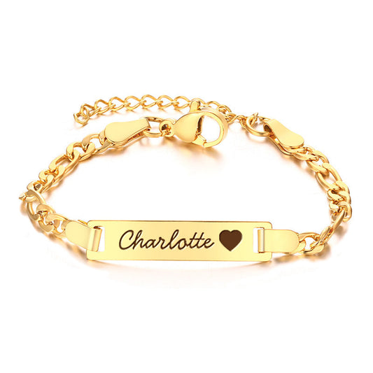 baby name bracelet