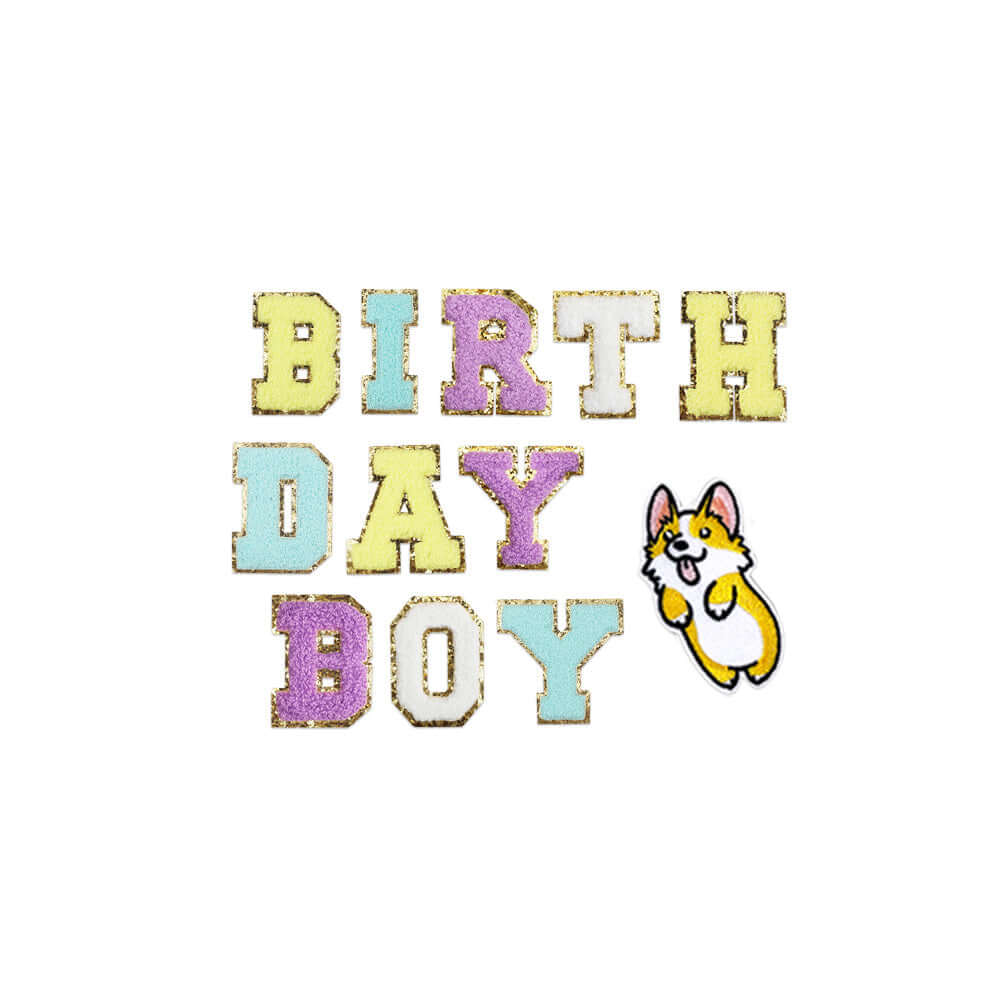 Personalized Birthday Patch T-shirt for Kids