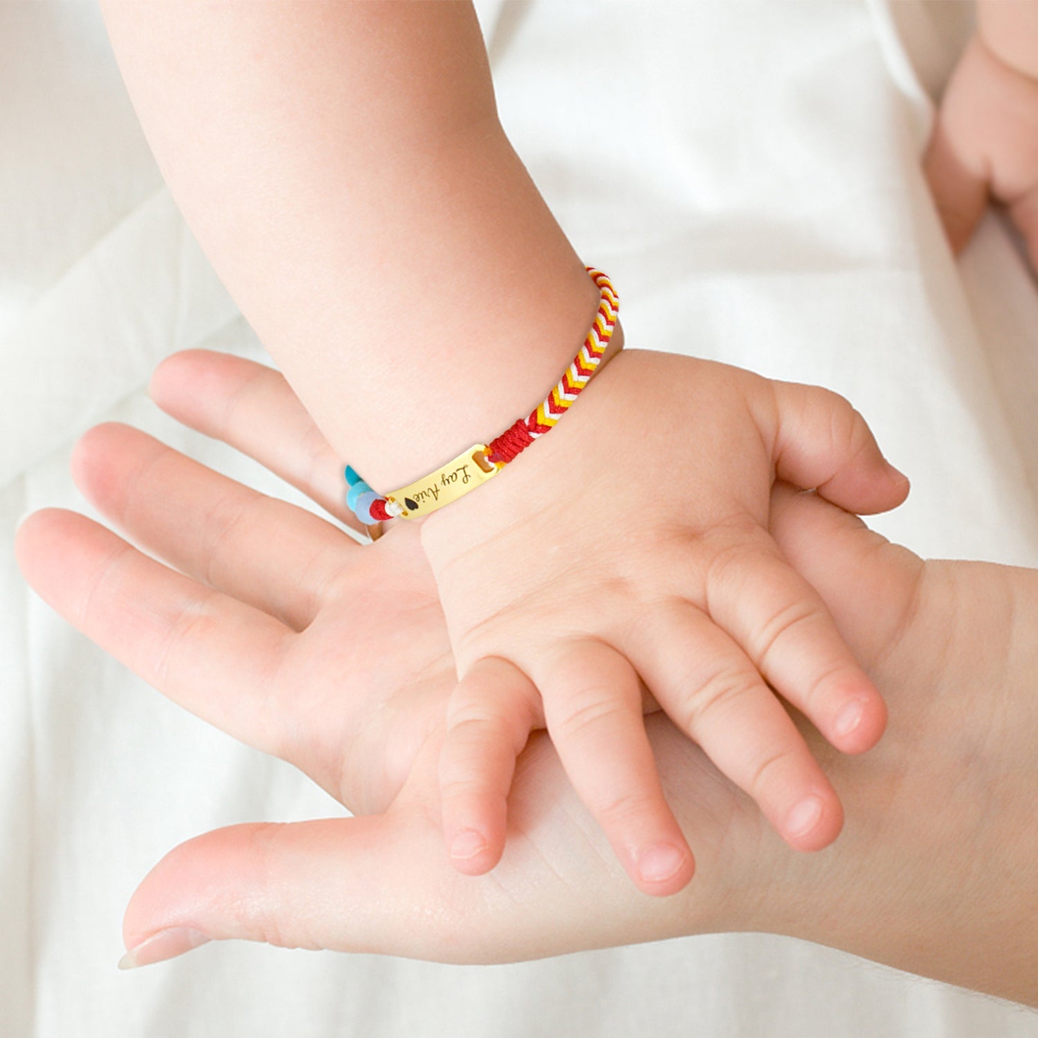 Colorful Hand-Woven Rope Personalized Girl's Name Bracelet