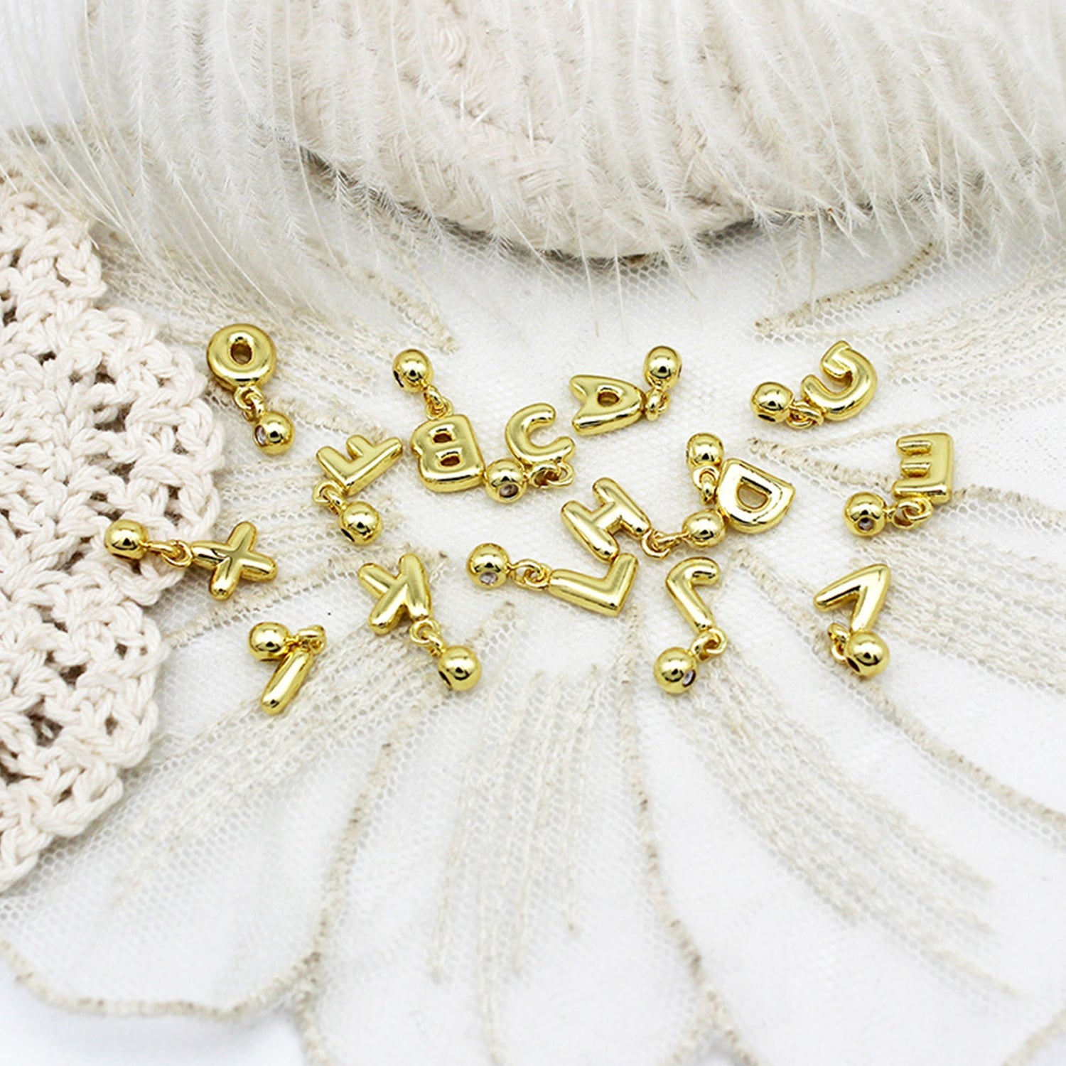 Personalized Initial Heart Charm Necklace