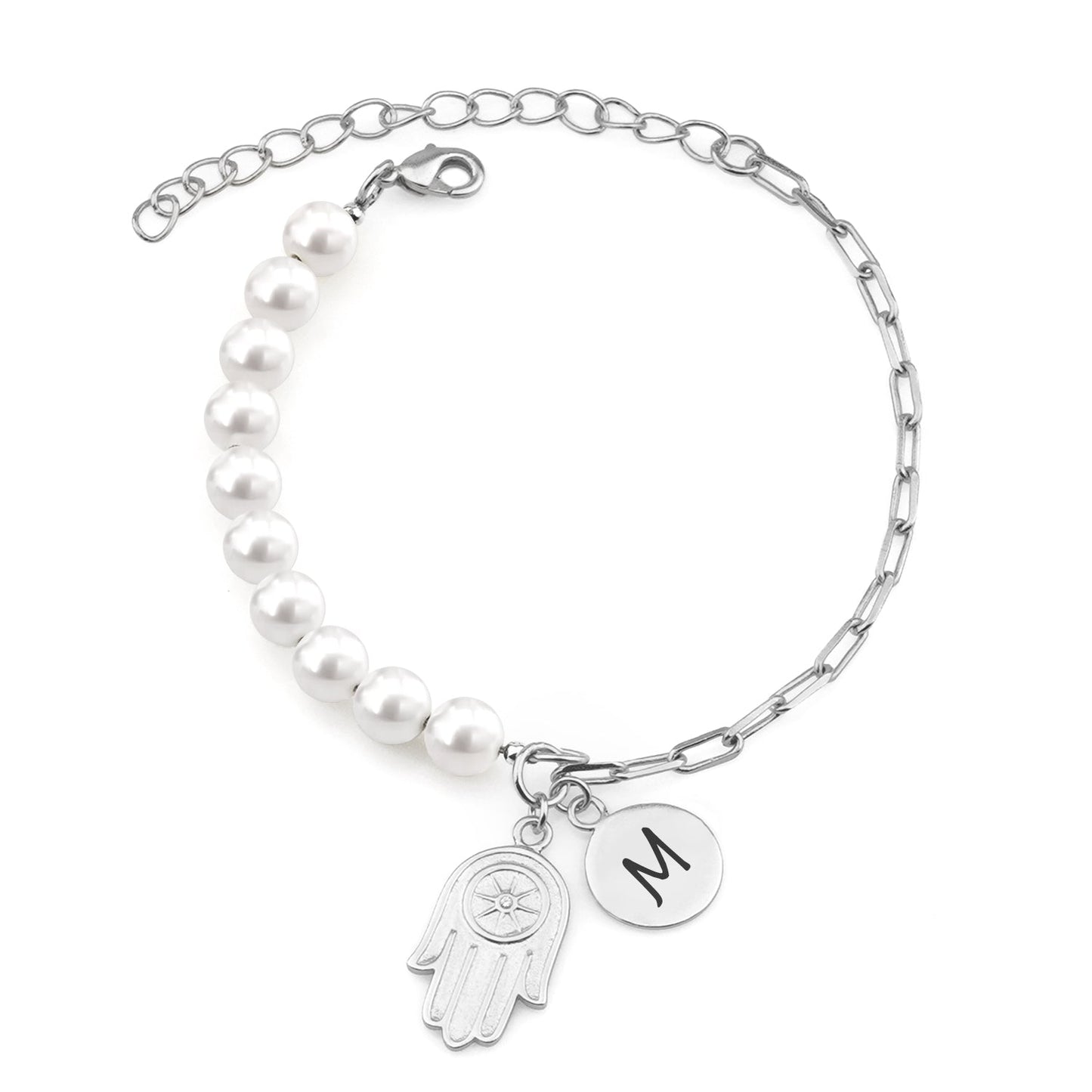 Peraonalized Baby and Girls Initial Bracelet
