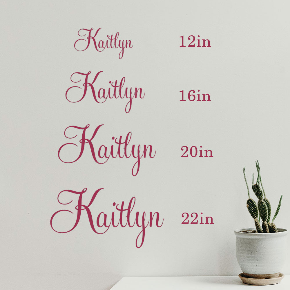 Personalized Baby Name Wall Stickers