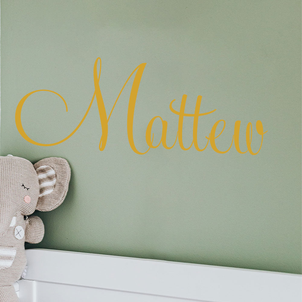 Personalized Baby Name Wall Stickers