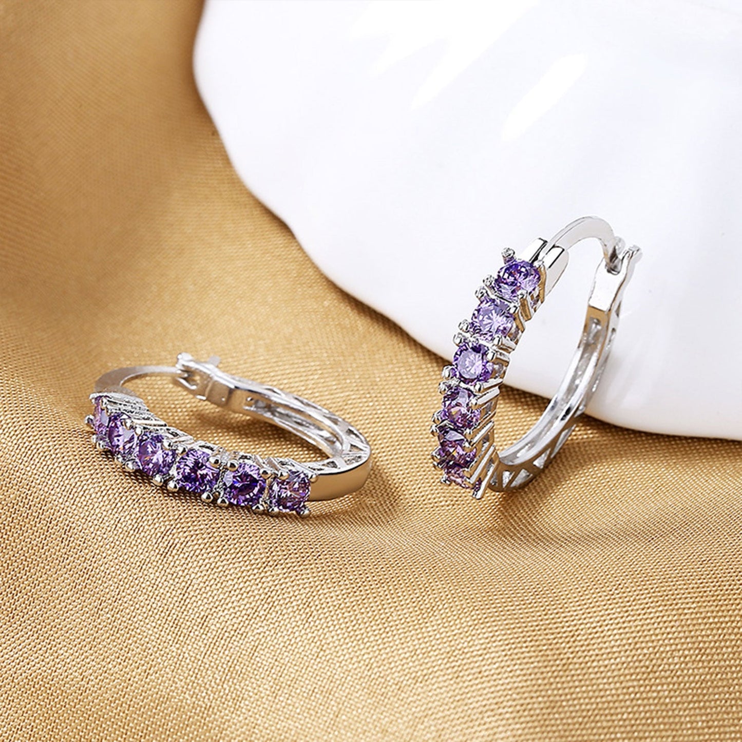 Children's Rhinestone Earrings