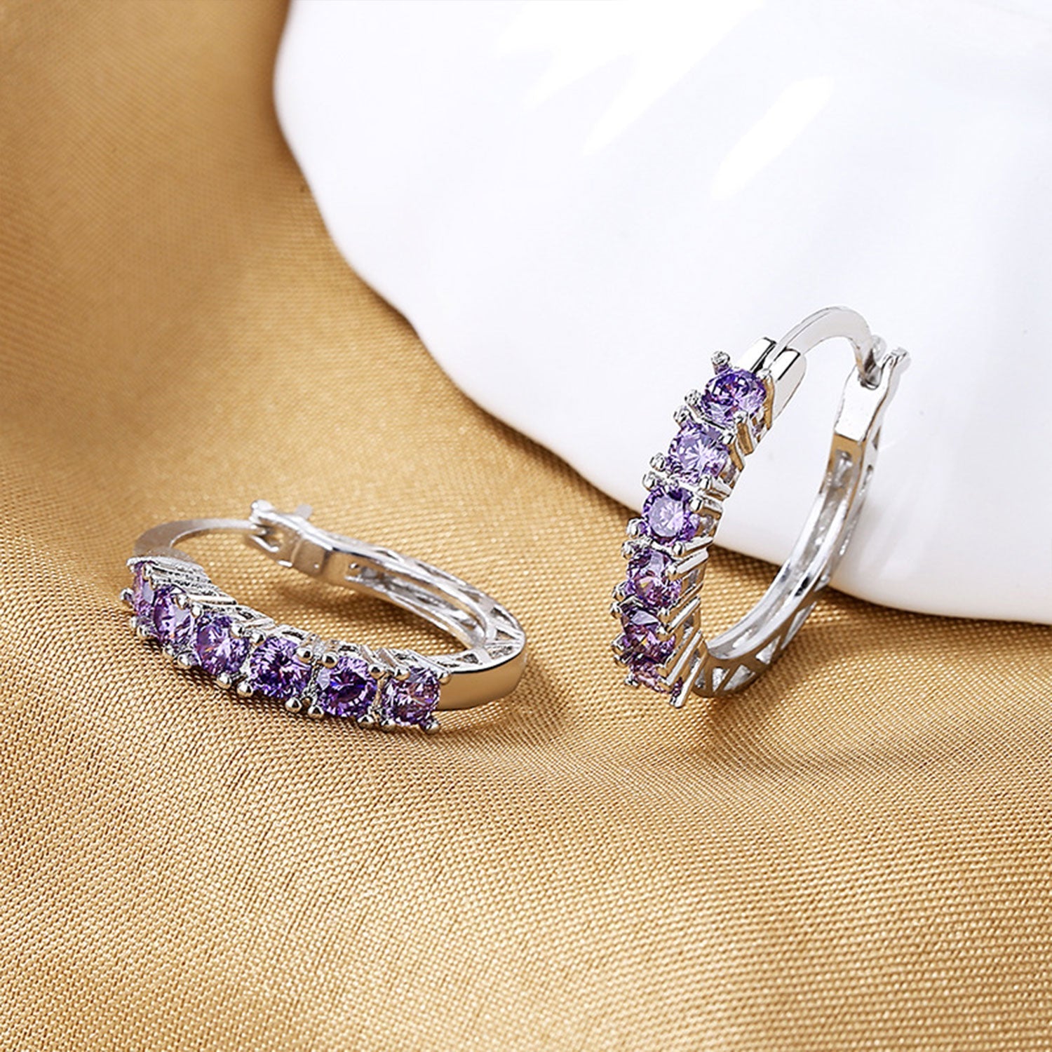 Children's Rhinestone Earrings