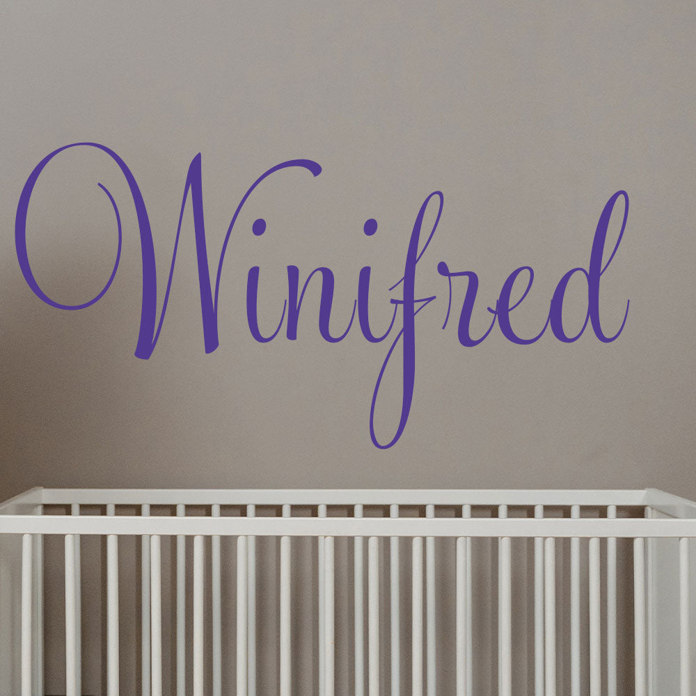 Personalized Baby Name Wall Stickers