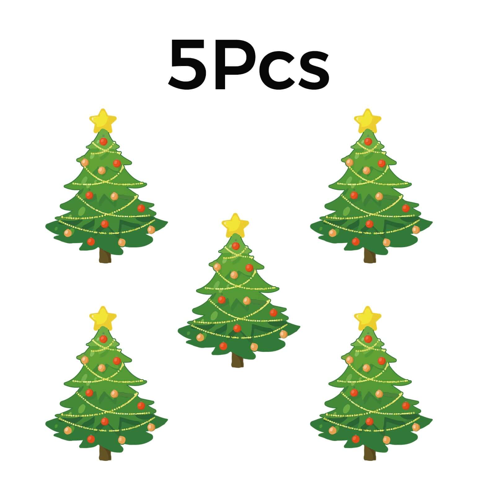 5 Small Christmas tree