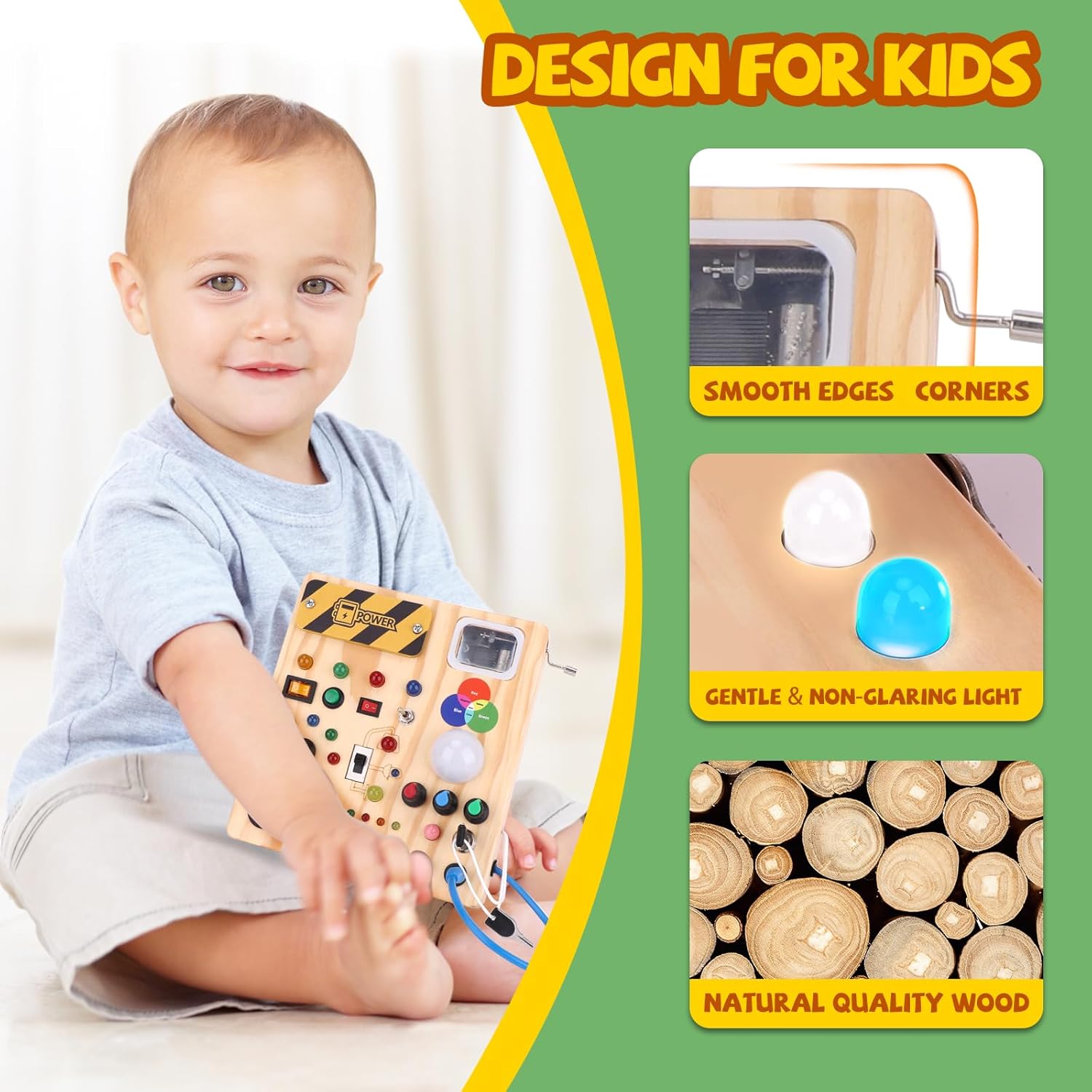 Kids Electrical Circuit Learning Board