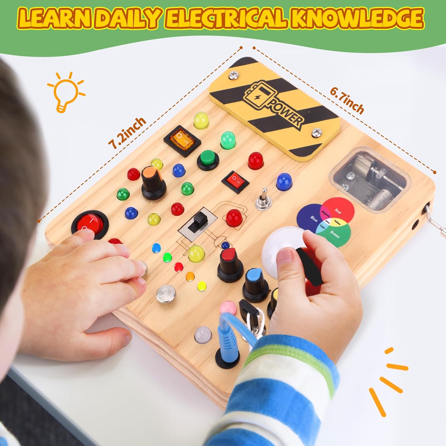 Kids Electrical Circuit Learning Board