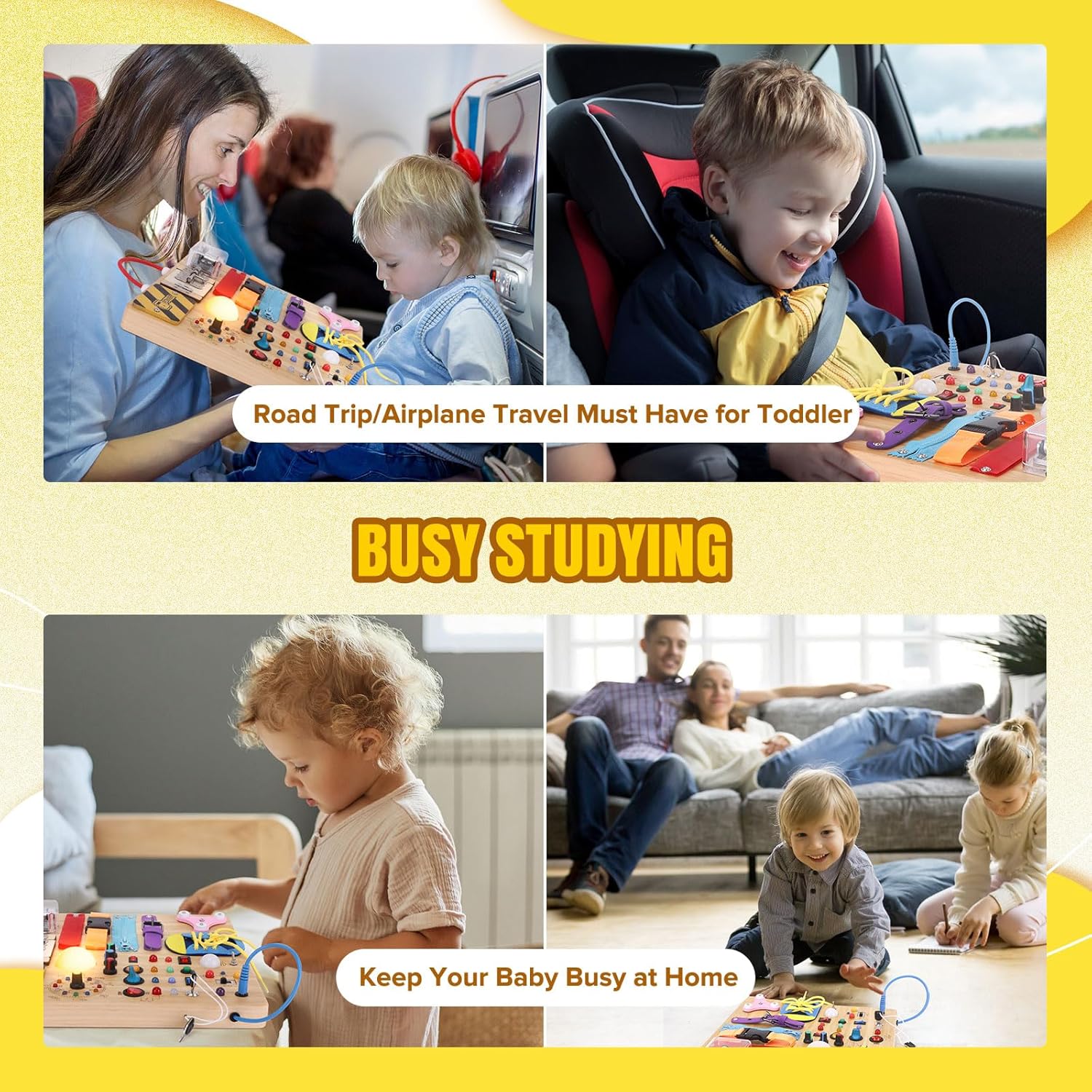 Kids Multi-Activity Learning Board