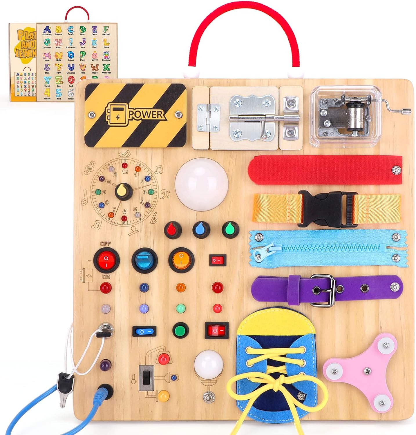 Kids Multi-Activity Learning Board