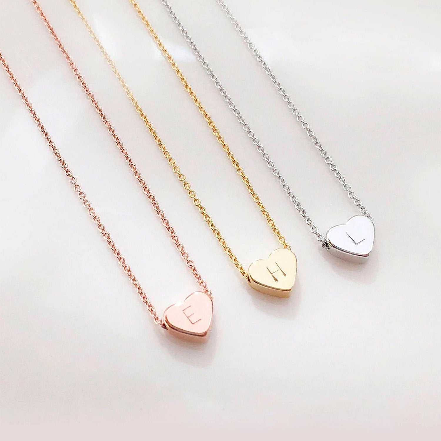 Love Personalized Initial Necklace for Kids