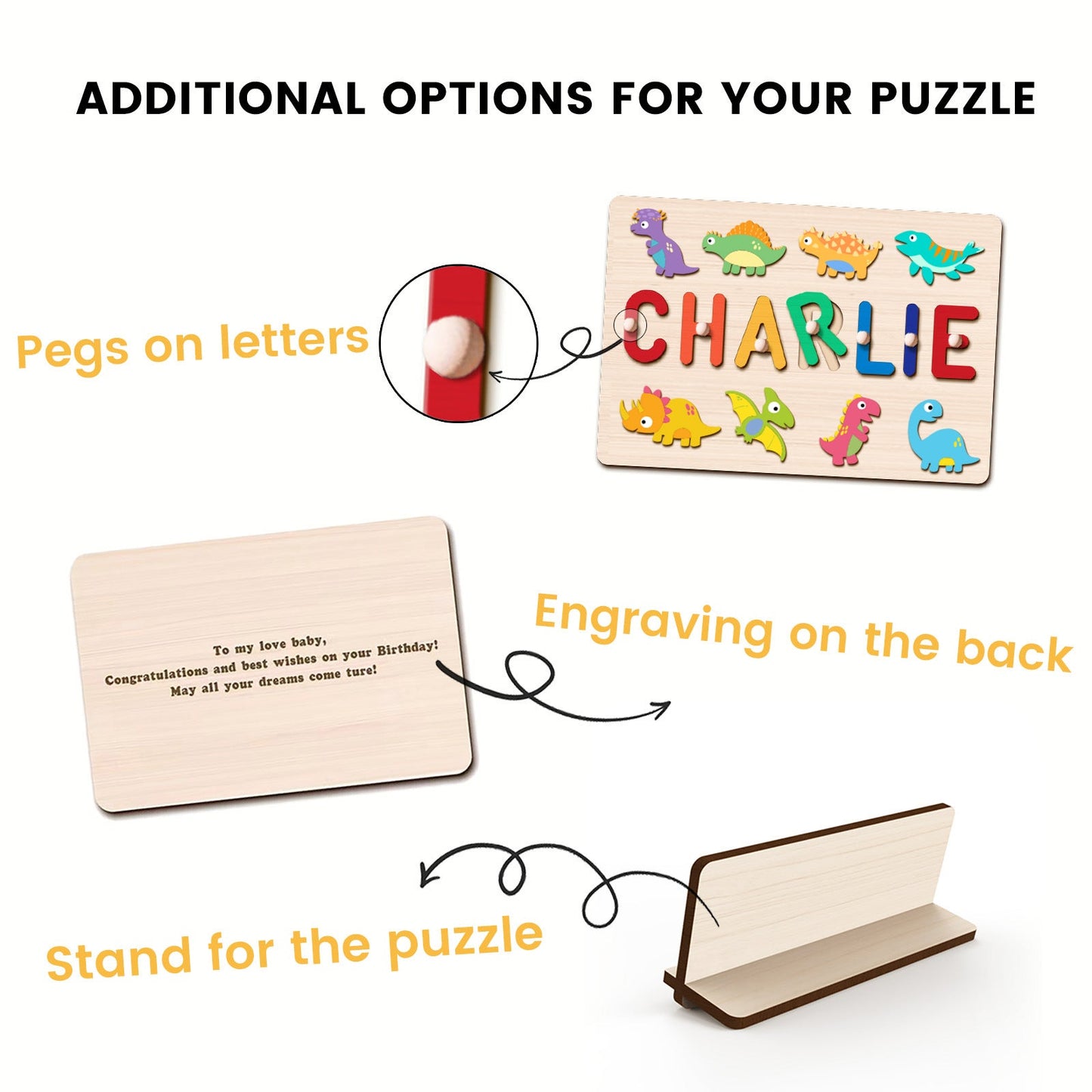 Dinosaur Names Puzzle-Accessories