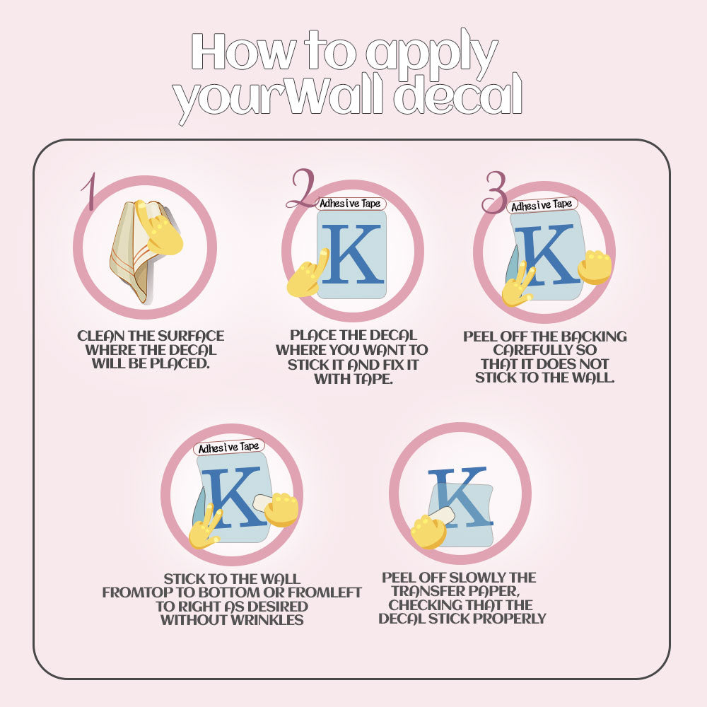 Personalized Baby Name Wall Stickers