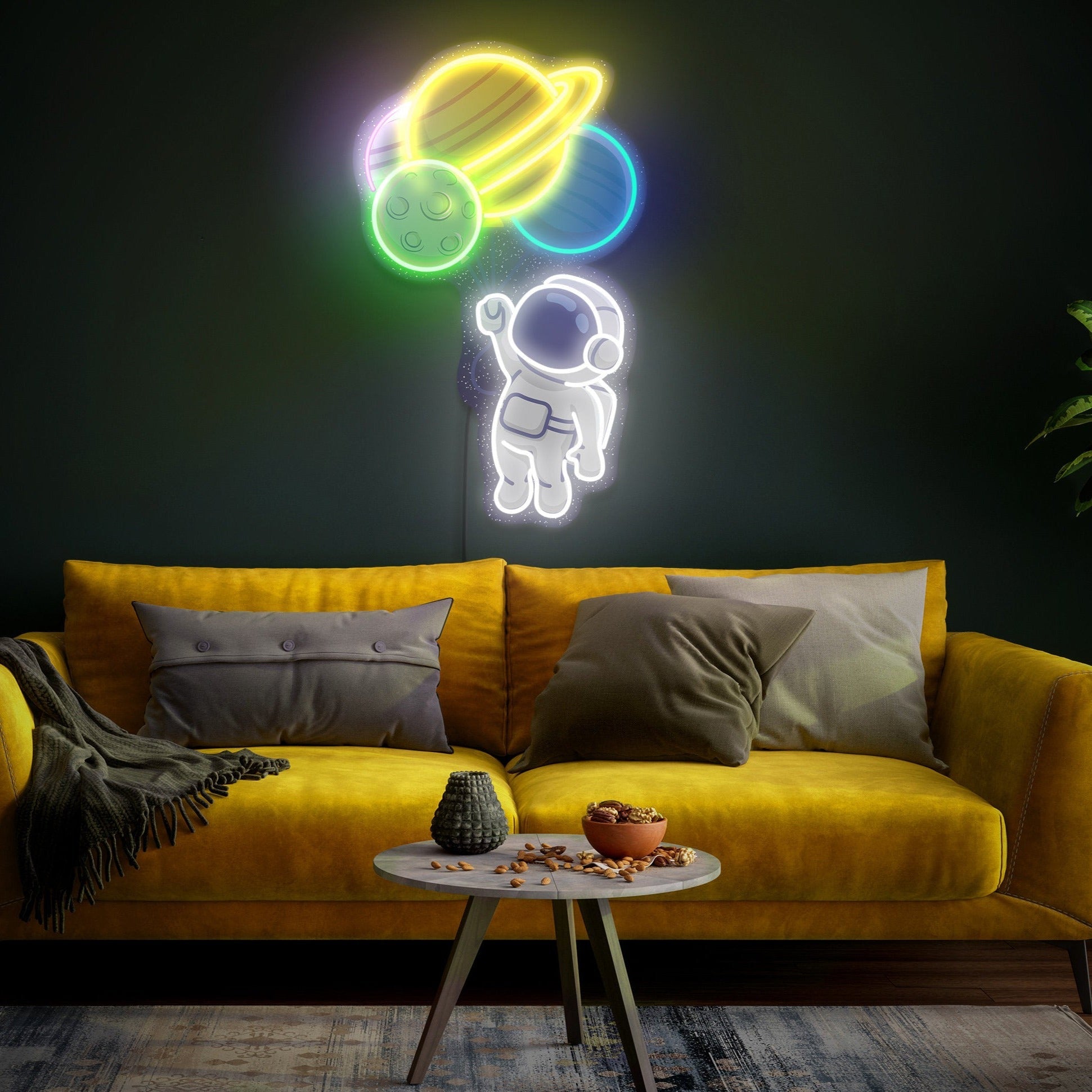 Astronaut Neon Sign