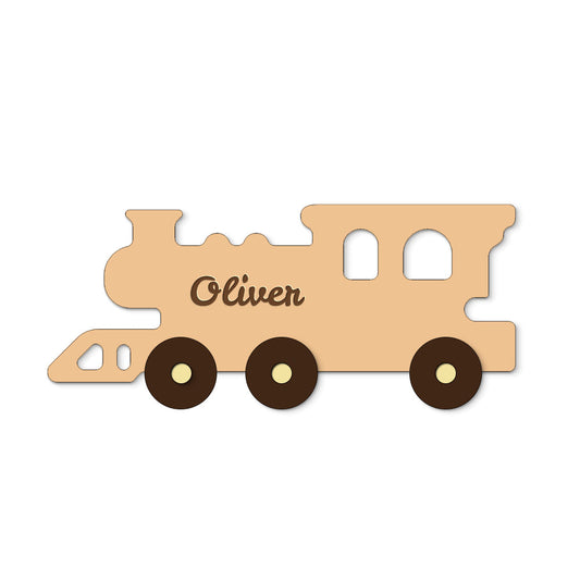 Name on the head of the train